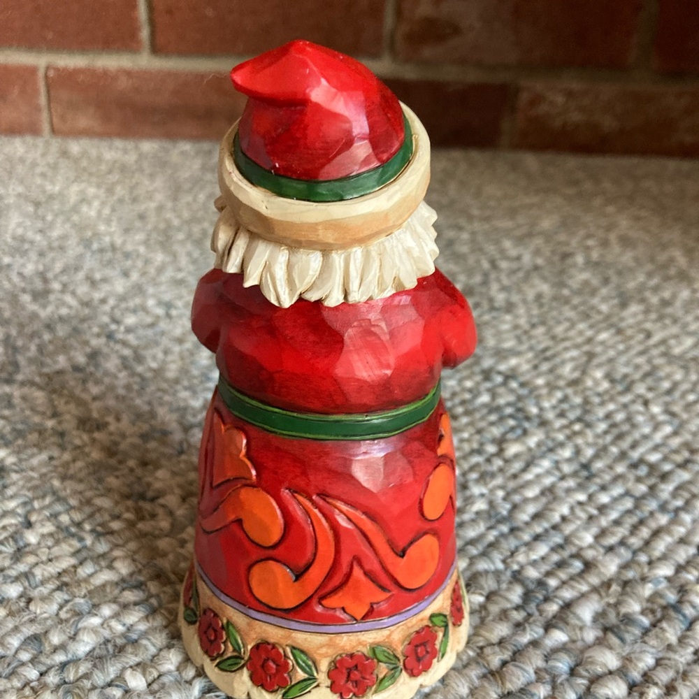 Jim Shore Santa “Christmas Cheer Given Here” Heartwood Creek Enesco - Picture 2 of 6
